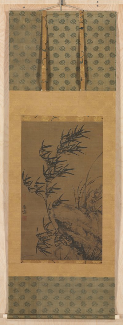Bambus na wietrze autorstwa Puming (Xue Zhuang)