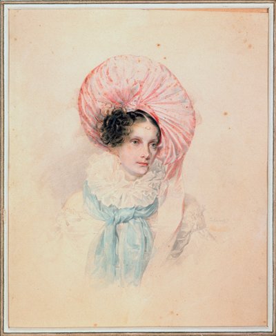 Portret cesarzowej Aleksandry Fiodorownej (Fiodorowna) (Charlotte Pruski) autorstwa Pyotr Fyodorovich Sokolov
