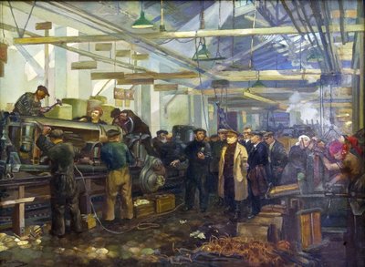 Planowanie w ZSRR - Kirow (Sergei Kostrikov, dit Kirov autorstwa Pyotr Iosifovich Smukrovich