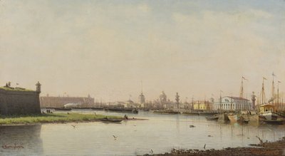 Widok na Sankt Petersburg autorstwa Pjotr ​​​​Petrowitsch Wereschtschagin
