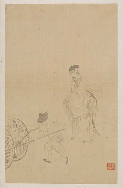 Figury autorstwa Qing Dynasty Chinese School