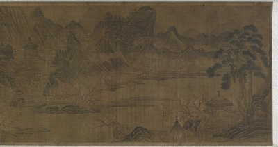 Wiosna Kwiatu Brzoskwini autorstwa Qing Dynasty Chinese School