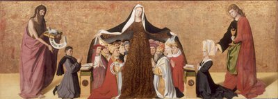 Dziewica Miłosierdzia rodziny Cadardów, 1453 autorstwa Quarton
