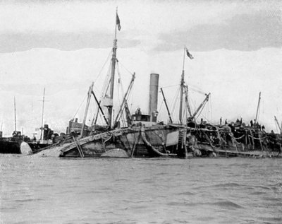 Powstanie HMS Gladiator, 1908. autorstwa Queen Alexandra