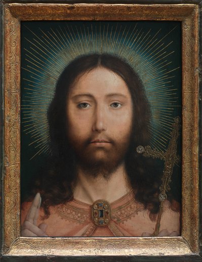 Chrystus Salvator Mundi autorstwa Quentin Massys or Matsys