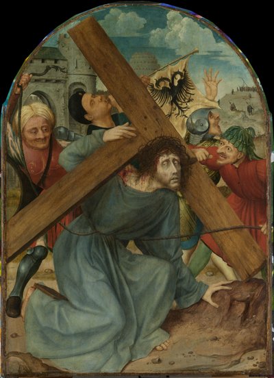 Chrystus niosący krzyż, ok. 1510-15 autorstwa Quentin Massys or Metsys