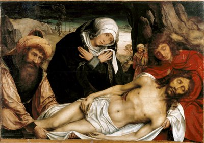 Obraz Pieta autorstwa Quentina Metsysa (1466-1530) Gaeta, Museo Diocesano autorstwa Quentin Massys or Metsys