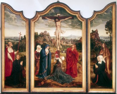Tryptyk, c1486-1530 autorstwa Quentin Metsys I