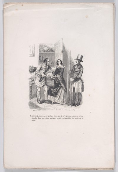 Resztki z Małych Nieszczęść Ludzkiego Życia, 1843. autorstwa Quichon