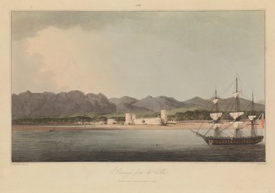 Szesnaście widoków plajt w perskich siłach zatokowych przeciwko arabskim piratom autorstwa R. (after) Temple