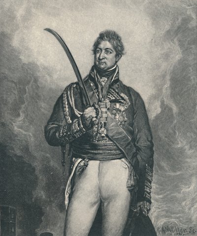 Sir Thomas Picton, ok. 1810, 1896 r autorstwa R. A. Muller