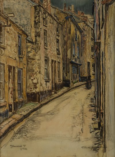 St Andrews Street, St Ives (media mieszane) autorstwa R. Borlase Smart