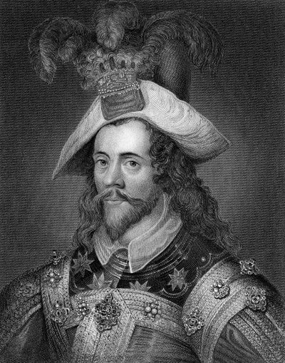 George Clifford, 3. hrabia Cumberland 1558-1605, 1824. autorstwa R. Cooper