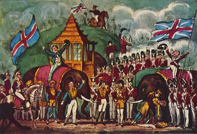 „Wojna birmańska: „Wielka marynarka wojenna i wojskowy melodramat”, 1942 r autorstwa R. Cruikshank