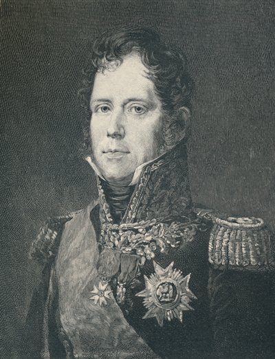 Marszałek Michel Ney, książę Elchingen, książę Moskwy, c1805, 1896 autorstwa R. G. Tietze