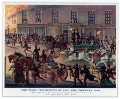 Szlachetni obrońcy życia i własności, 1820. autorstwa R. Reeves