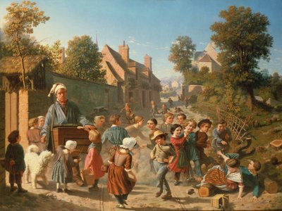Ślepy młynarz organów autorstwa R. Zink