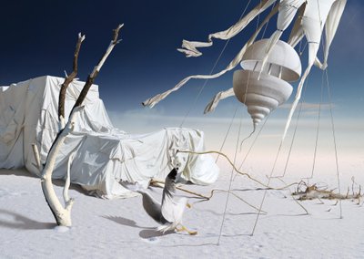 Surrealistyczna Biała Pustynia autorstwa Radoslav Penchev