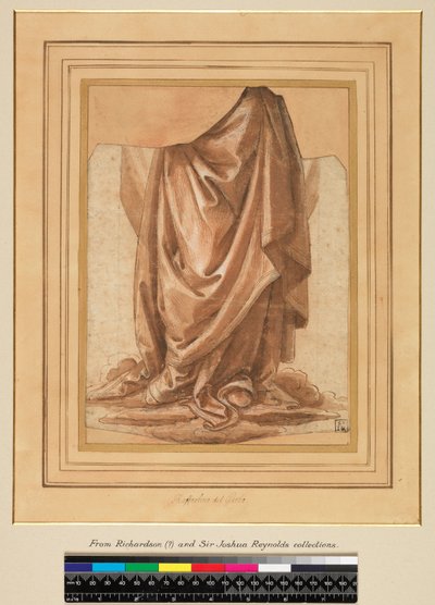 Studium draperii, przed 1524 autorstwa Raffaellino del Garbo