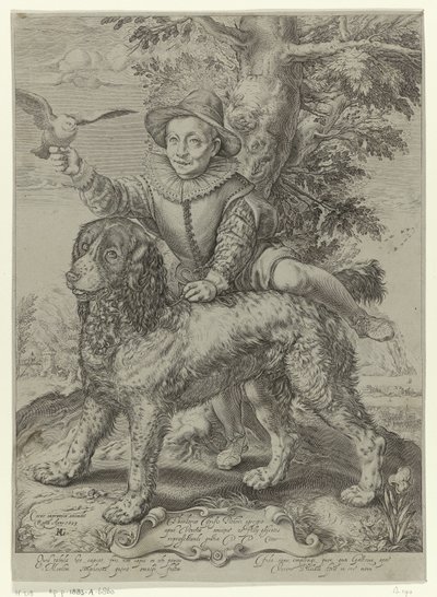 Portret Frederika de Vries autorstwa Raffaello Guidi