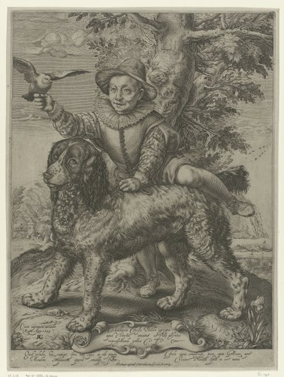 Portret Frederika de Vries autorstwa Raffaello Guidi