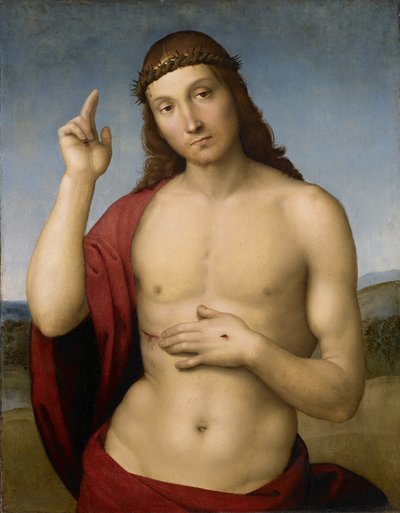 Błogosławieństwo Chrystusa autorstwa Raffaello Sanzio Raphael