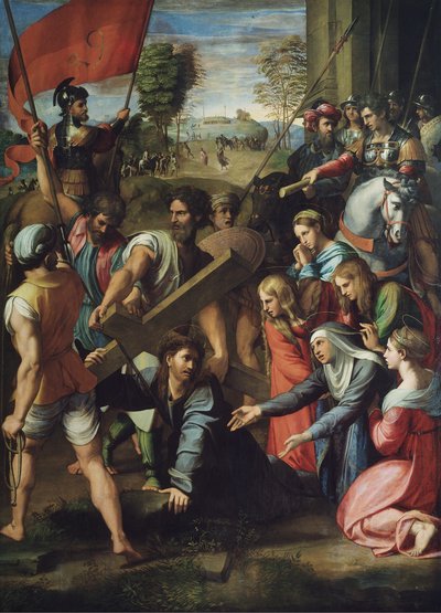 Chrystus dźwigający krzyż autorstwa Raffaello Sanzio Raphael