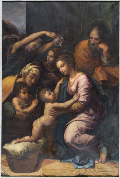 Święta Rodzina Franciszka I autorstwa Raffaello Sanzio Raphael