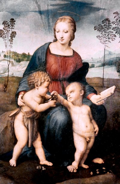 Madonna Szczygieł, 1507 autorstwa Raffaello Sanzio Raphael