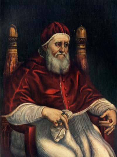 Papież Juliusz II, c1512, c1912 autorstwa Raffaello Sanzio Raphael