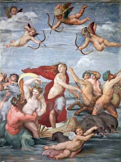 Triumf Galatei, ok. 1930 r. 1512 autorstwa Raffaello Sanzio Raphael