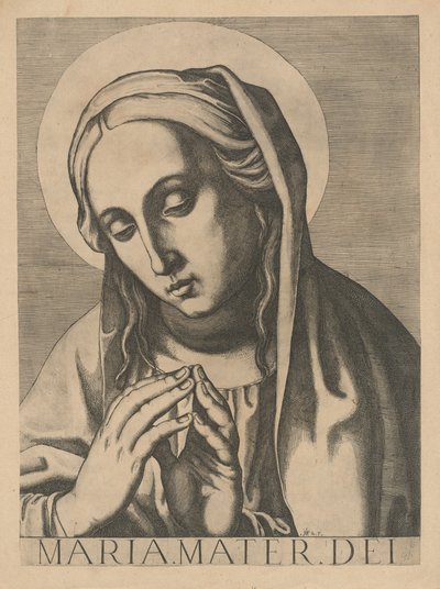 Popiersie Dziewicy autorstwa Raffaello Schiaminossi