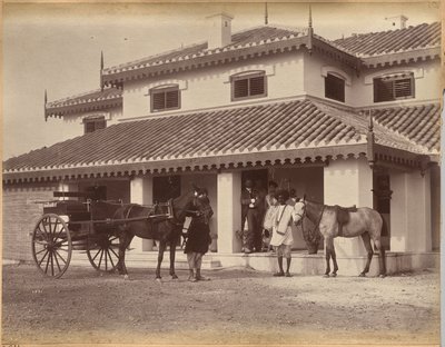 Pan MacNull, Jhansi (odwrocie) autorstwa Raja Deen Dayal
