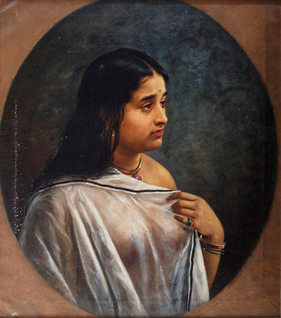 Malayali Lady, autor: Raja Ravi Varma autorstwa Raja Ravi Varma