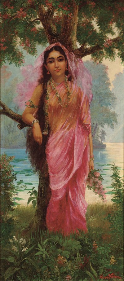 Vasant Sena autorstwa Raja Ravi Varma