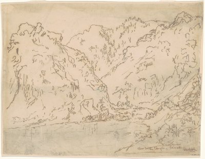 Kanion Clear Creek, Góry Skaliste, Kolorado autorstwa Ralph Albert Blakelock