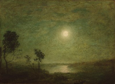 Światło księżyca, ok. 1886-95 autorstwa Ralph Albert Blakelock