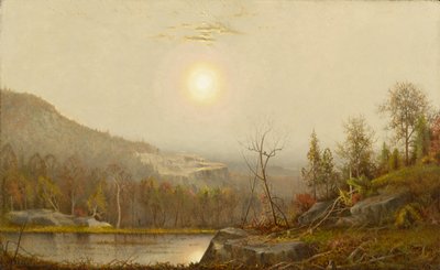 wschód słońca autorstwa Ralph Albert Blakelock