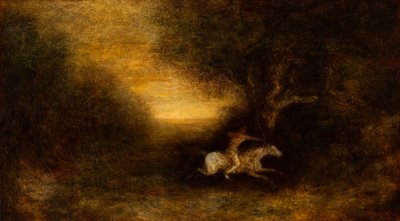 Pościg autorstwa Ralph Albert Blakelock