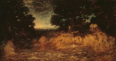 Wizja życia, 1895-97 autorstwa Ralph Albert Blakelock