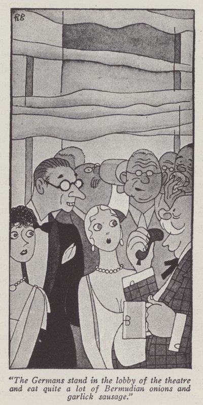 Ilustracja Anita Loos dla Panów Wolą Blondynki (lito) autorstwa Ralph Barton