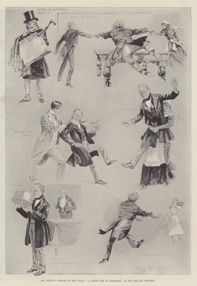 Powrót pana Penleya na scenę, Mały promień słońca, w Royalty Theatre autorstwa Ralph Cleaver