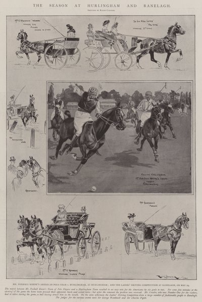 Sezon w Hurlingham i Ranelagh autorstwa Ralph Cleaver