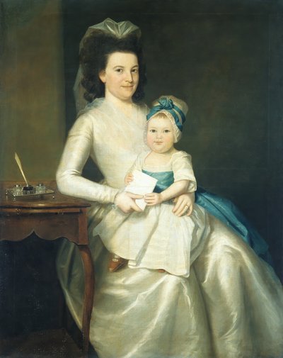 Lady Williams i Dziecko, 1783. autorstwa Ralph Earl