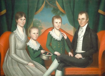 Portret rodzinny autorstwa Ralph Eleaser Whiteside Earl