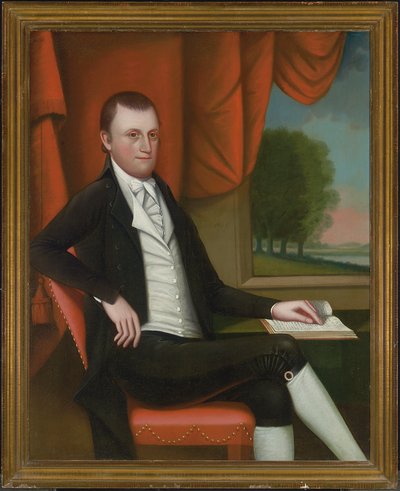 Pan Nathaniel Ruggles, 1804 r. autorstwa Ralph Eleaser Whiteside Earl