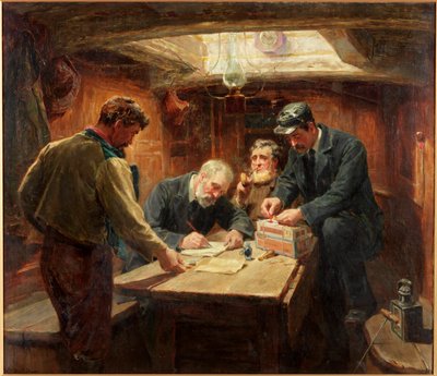 Cło opłacone, 1896 autorstwa Ralph Hedley