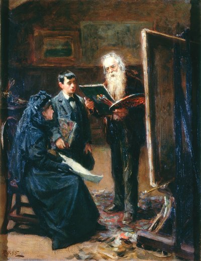 Henry Hetherington Emmerson, 1895 r autorstwa Ralph Hedley