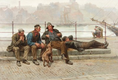 Bez pracy, 1888 autorstwa Ralph Hedley