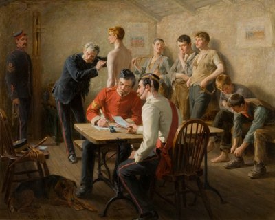 Przekazanie Doktora, 1896 autorstwa Ralph Hedley